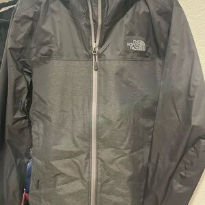 The North Face Patterned Gray Jacket